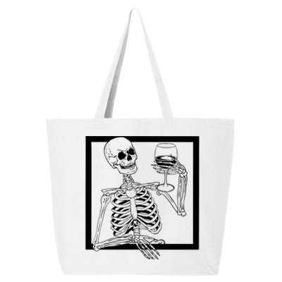 Creepy Skeleton Wine 25L Jumbo Tote