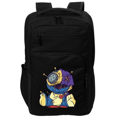 Creepy Voodoo Doll Impact Tech Backpack