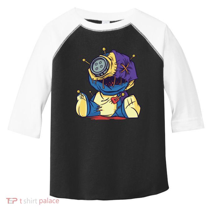 Creepy Voodoo Doll Toddler Fine Jersey T-Shirt