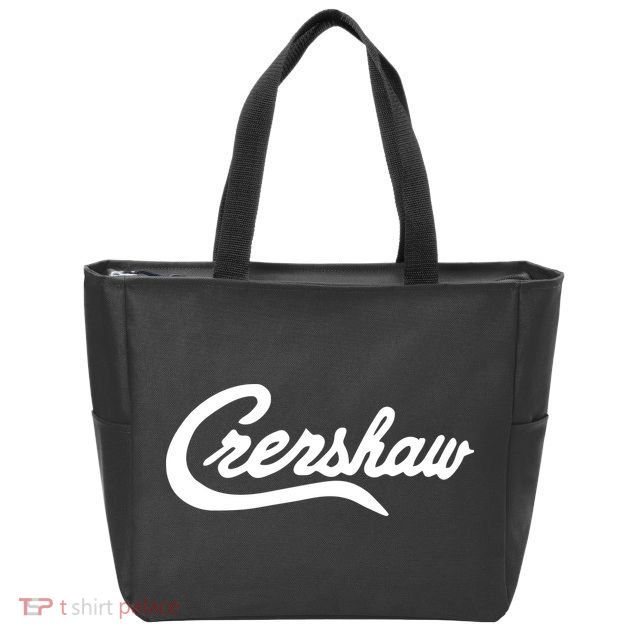 Crenshaw California Zip Tote Bag