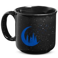 Crescent Moon Flocking Birds 15oz Campfire Ceramic Mug