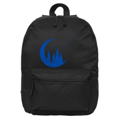 Crescent Moon Flocking Birds 16 in Basic Backpack