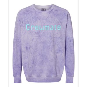 Crewmate Meme Among Us Colorblast Crewneck Sweatshirt