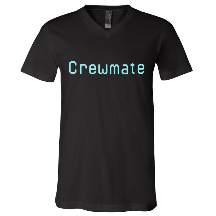 Crewmate Meme Among Us V-Neck T-Shirt