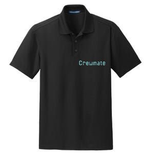 Crewmate Meme Among Us Dry Zone Grid Polo