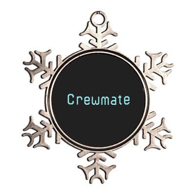 Crewmate Meme Among Us Metallic Star Ornament