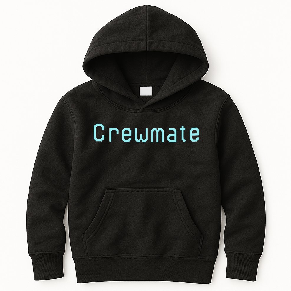 Crewmate Meme Among Us Kids Hoodie