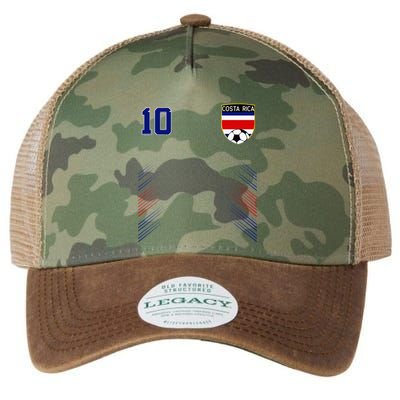 Costa Rica Flag Costa Rican Pride Lovers Legacy Tie Dye Trucker Hat
