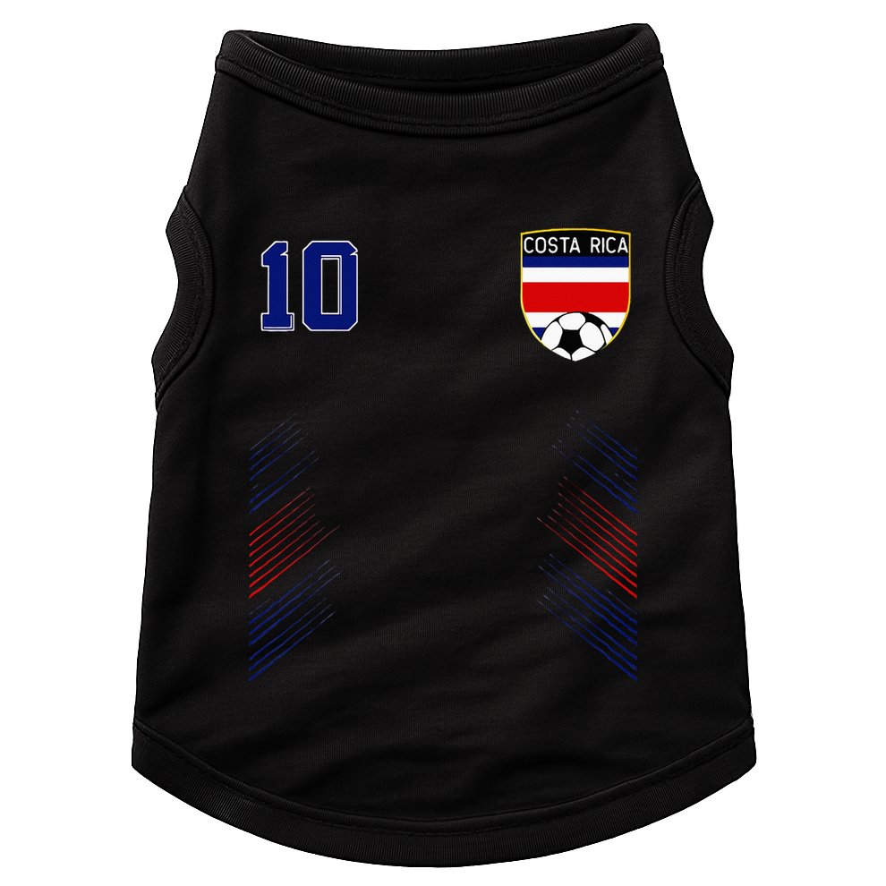 Costa Rica Flag Costa Rican Pride Lovers Doggie Tank