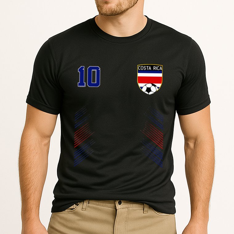 Costa Rica Flag Costa Rican Pride Lovers Cooling Performance Crew T-Shirt