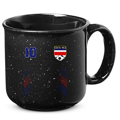 Costa Rica Flag Costa Rican Pride Lovers 15oz Campfire Ceramic Mug