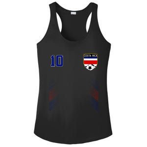 Costa Rica Flag Costa Rican Pride Lovers Ladies PosiCharge Competitor Racerback Tank