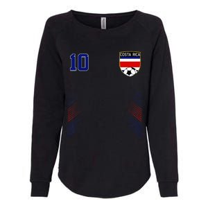 Costa Rica Flag Costa Rican Pride Lovers Womens California Wash Sweatshirt