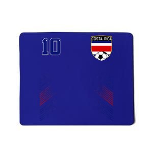 Costa Rica Flag Costa Rican Pride Lovers Mousepad