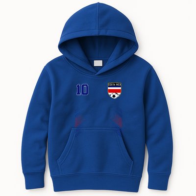 Costa Rica Flag Costa Rican Pride Lovers Kids Hoodie