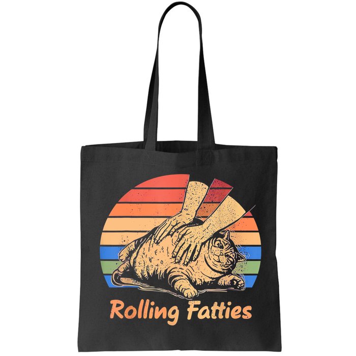 Cat Rolling Fatties Funny Bag