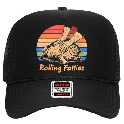 Cat Rolling Fatties Funny Hat