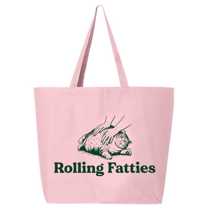 Cat Rolling Fatties 25L Jumbo Tote