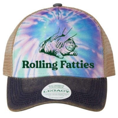 Cat Rolling Fatties Legacy Tie Dye Trucker Hat