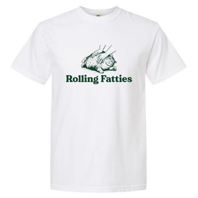 Cat Rolling Fatties Garment-Dyed Heavyweight T-Shirt