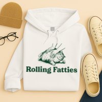 Cat Rolling Fatties Hoodie