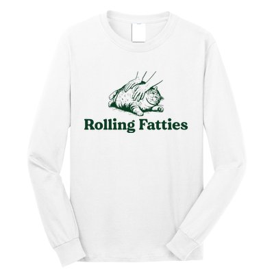 Cat Rolling Fatties Long Sleeve Shirt