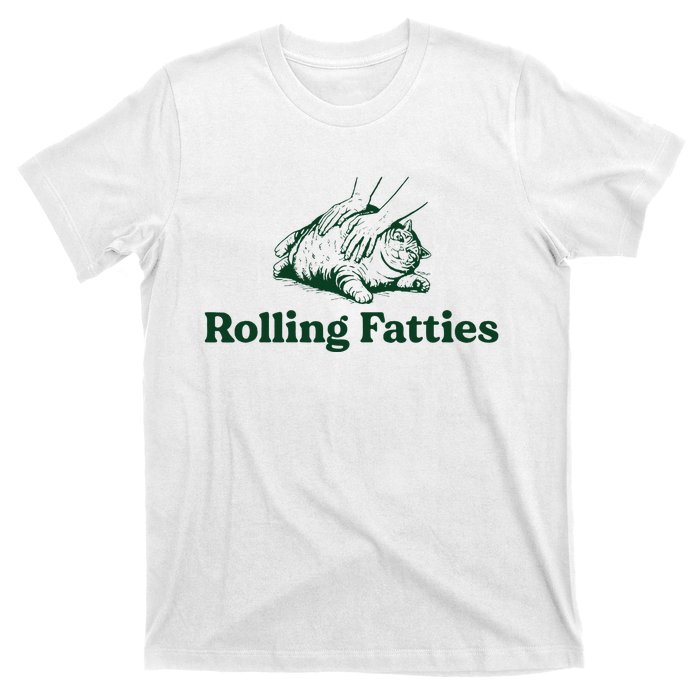 Cat Rolling Fatties T-Shirt