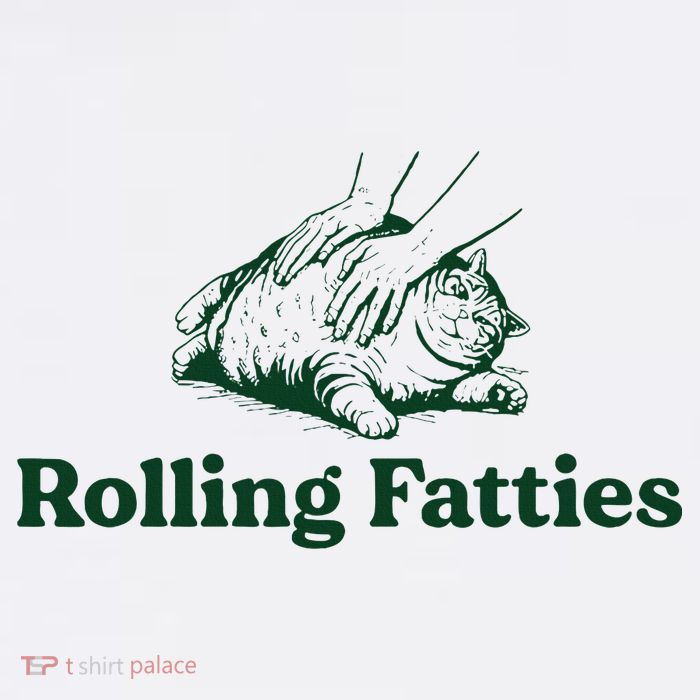 Cat Rolling Fatties T-Shirt