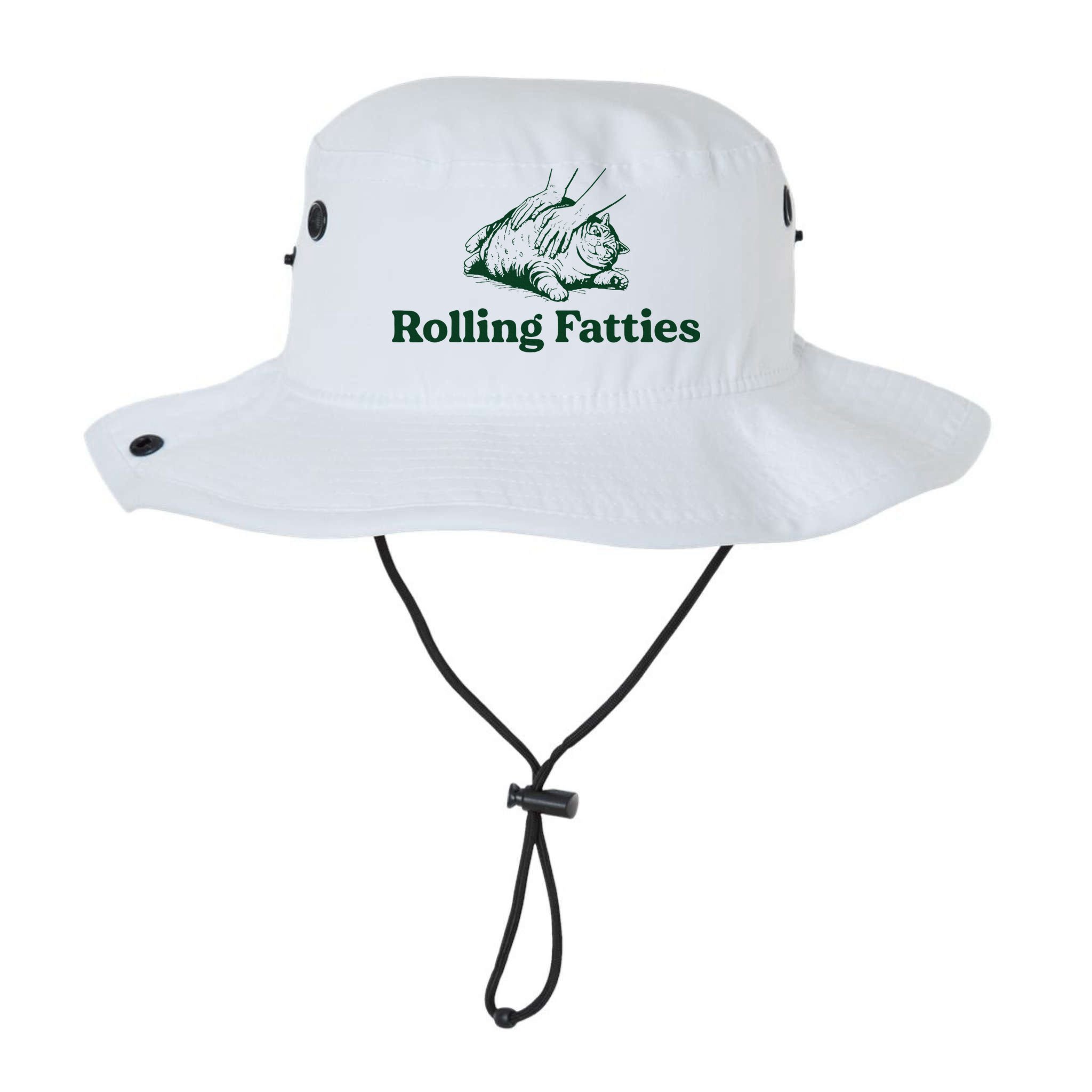 Cat Rolling Fatties Bucket Hat