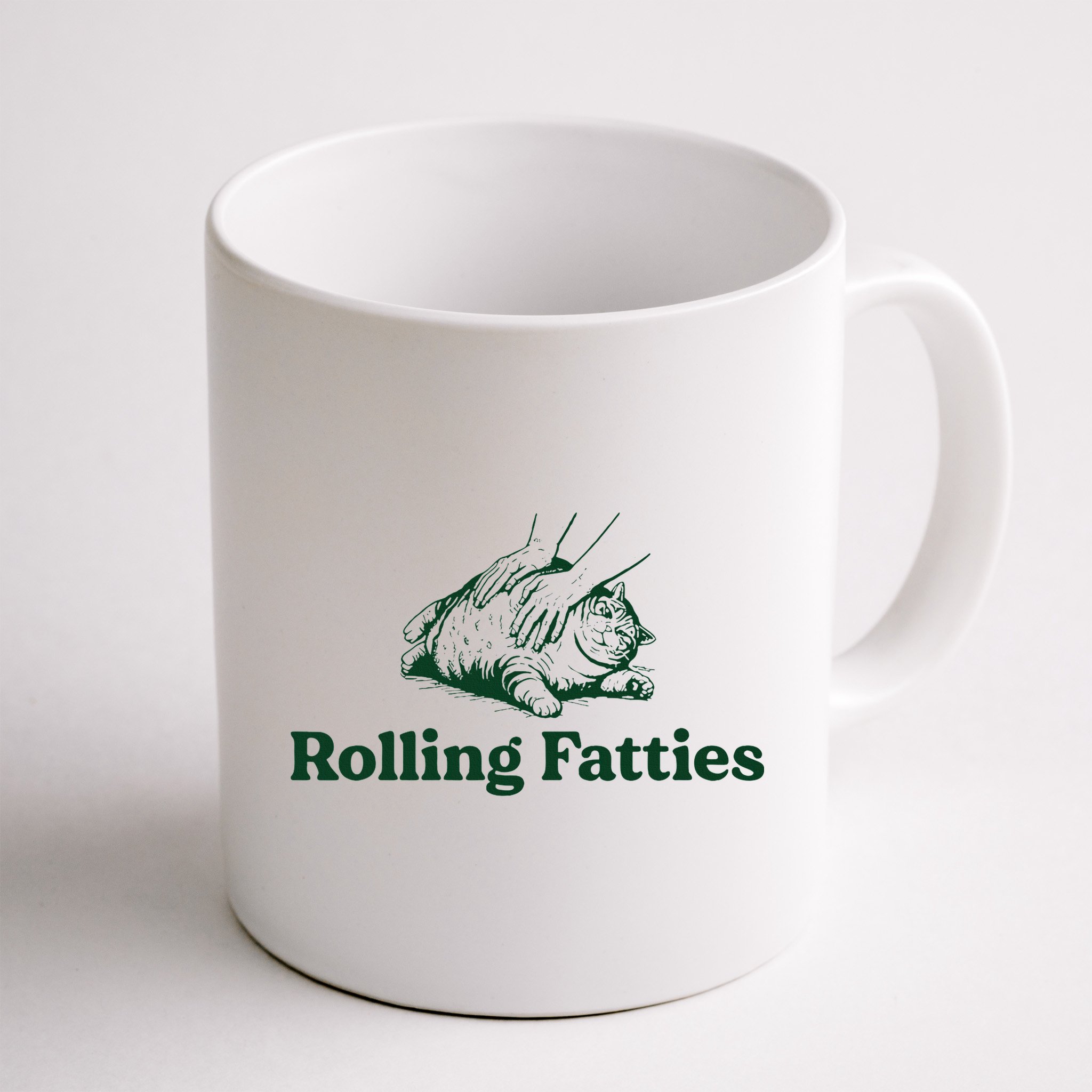 Cat Rolling Fatties Mug