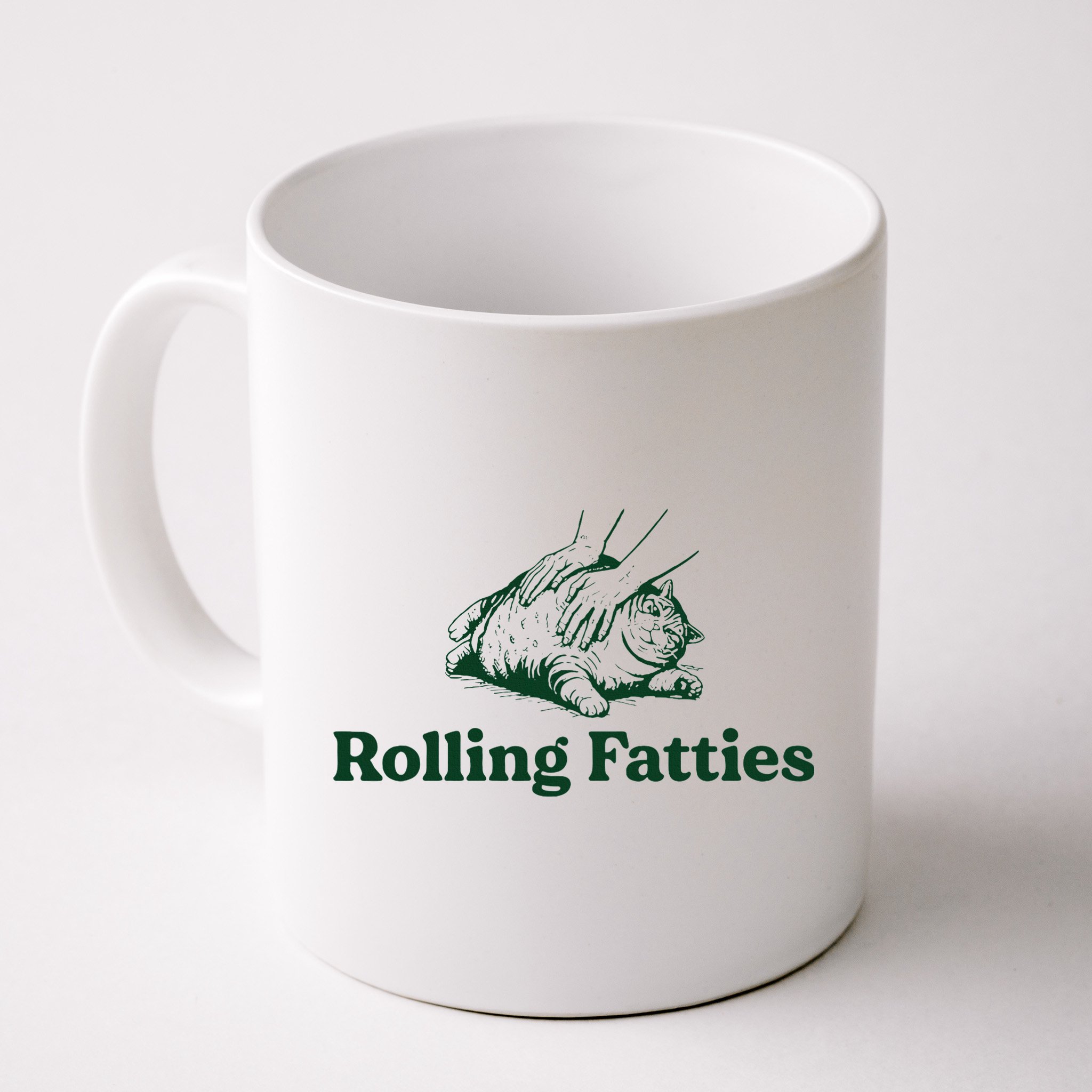 Cat Rolling Fatties Mug
