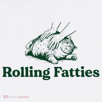 Cat Rolling Fatties 11oz C Handle Ceramic Mug