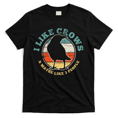 Crow Raven Funny Vintage Gift T-Shirt