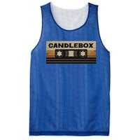 Circle Retro Faded Candles Box 90s Cassette Rock Vintage Mesh Reversible Basketball Jersey Tank