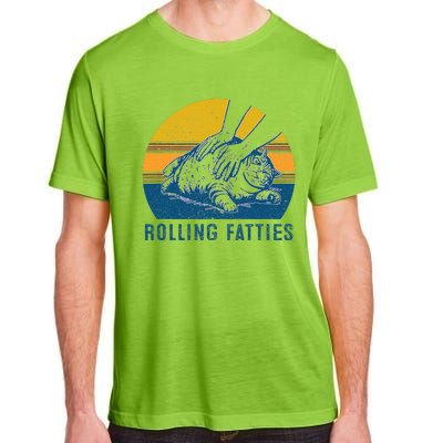 Cat Rolling Fatties Adult ChromaSoft Performance T-Shirt