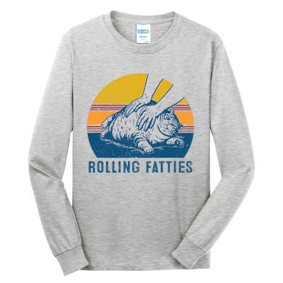 Cat Rolling Fatties Tall Long Sleeve T-Shirt