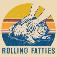 Cat Rolling Fatties Bag