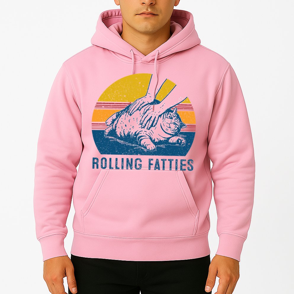 Cat Rolling Fatties Hoodie