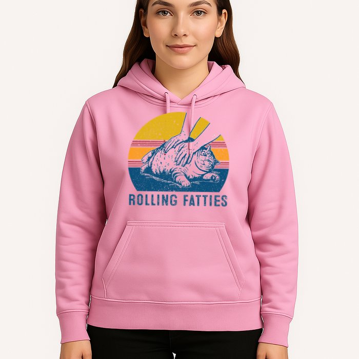 Cat Rolling Fatties Hoodie