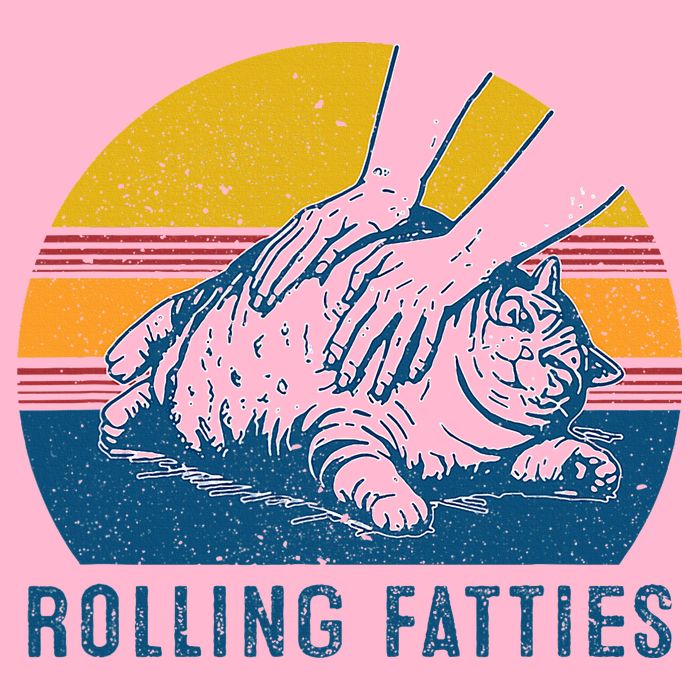 Cat Rolling Fatties Hoodie