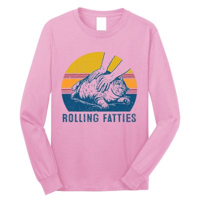 Cat Rolling Fatties Long Sleeve Shirt