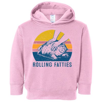 Cat Rolling Fatties Toddler Hoodie
