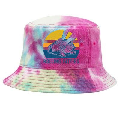 Cat Rolling Fatties Tie-Dyed Bucket Hat