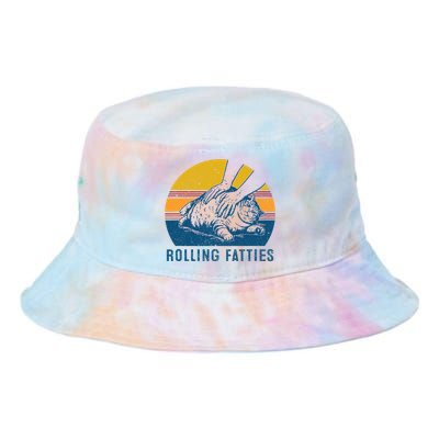 Cat Rolling Fatties Tie Dye Newport Bucket Hat