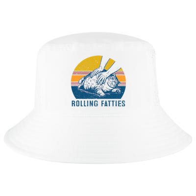 Cat Rolling Fatties Cool Comfort Performance Bucket Hat