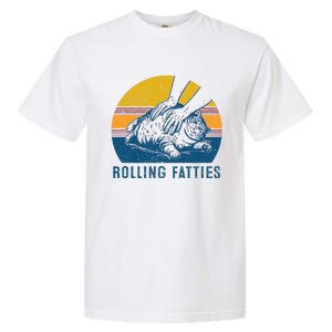 Cat Rolling Fatties Garment-Dyed Heavyweight T-Shirt