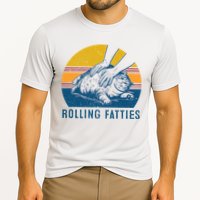 Cat Rolling Fatties Cooling Performance Crew T-Shirt