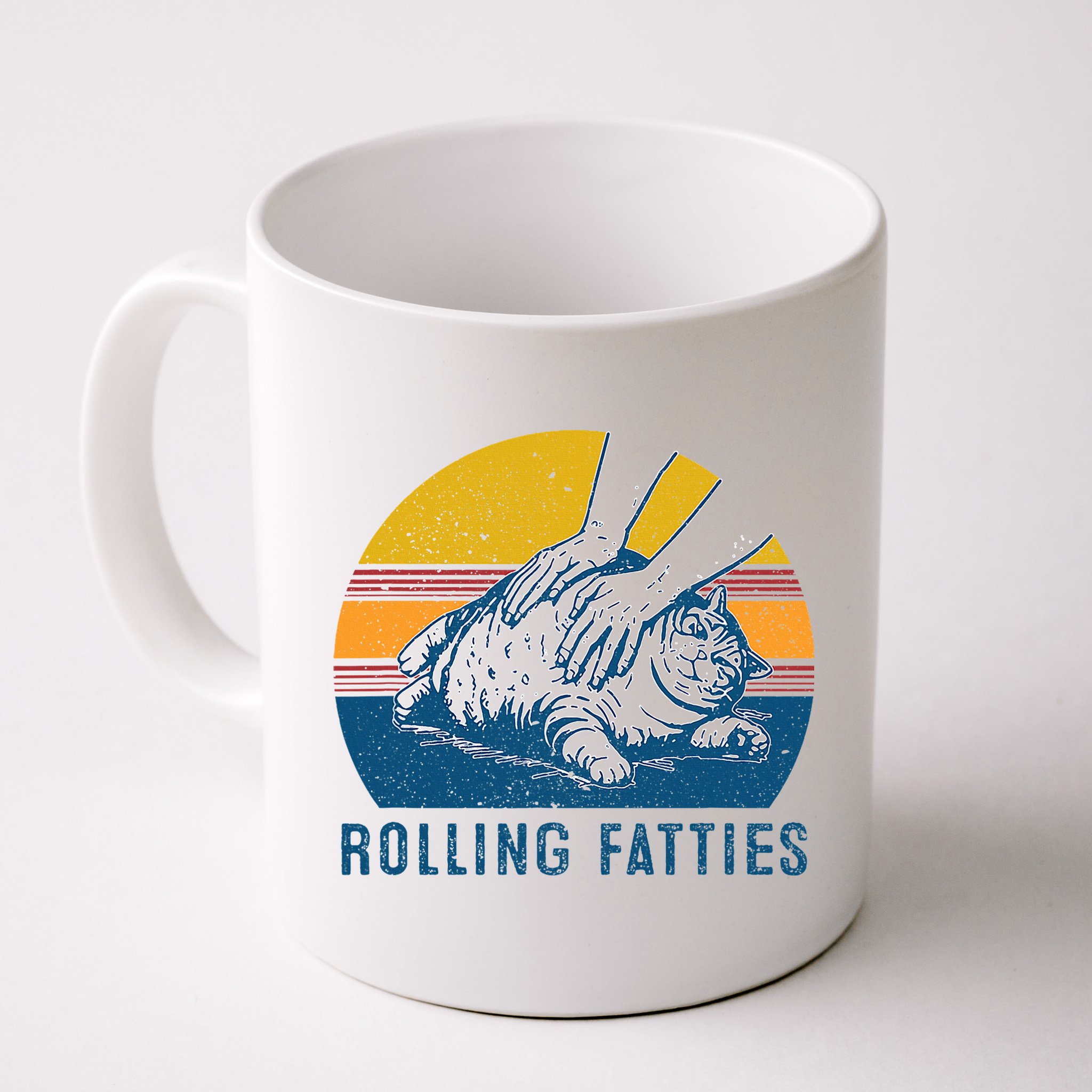 Cat Rolling Fatties Mug