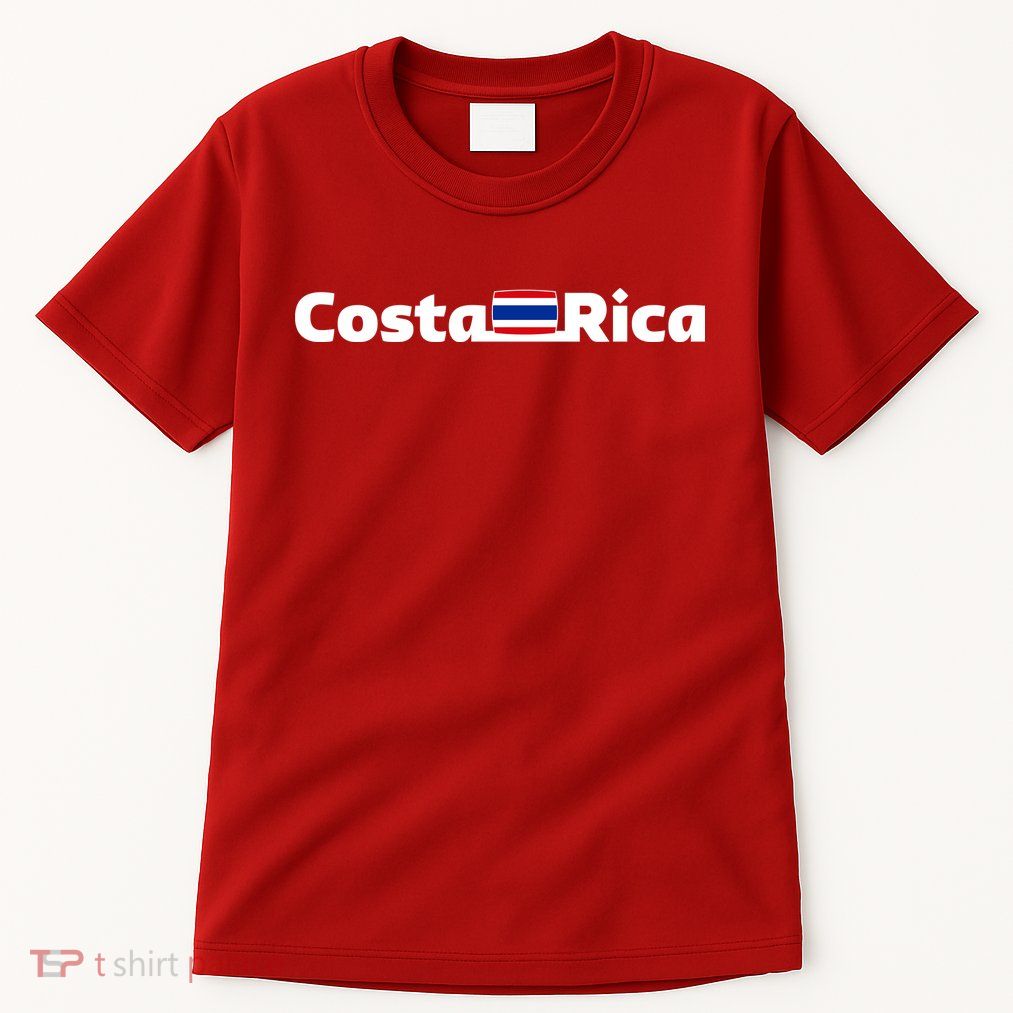 Costa Rica Flag Gift Tall T-Shirt