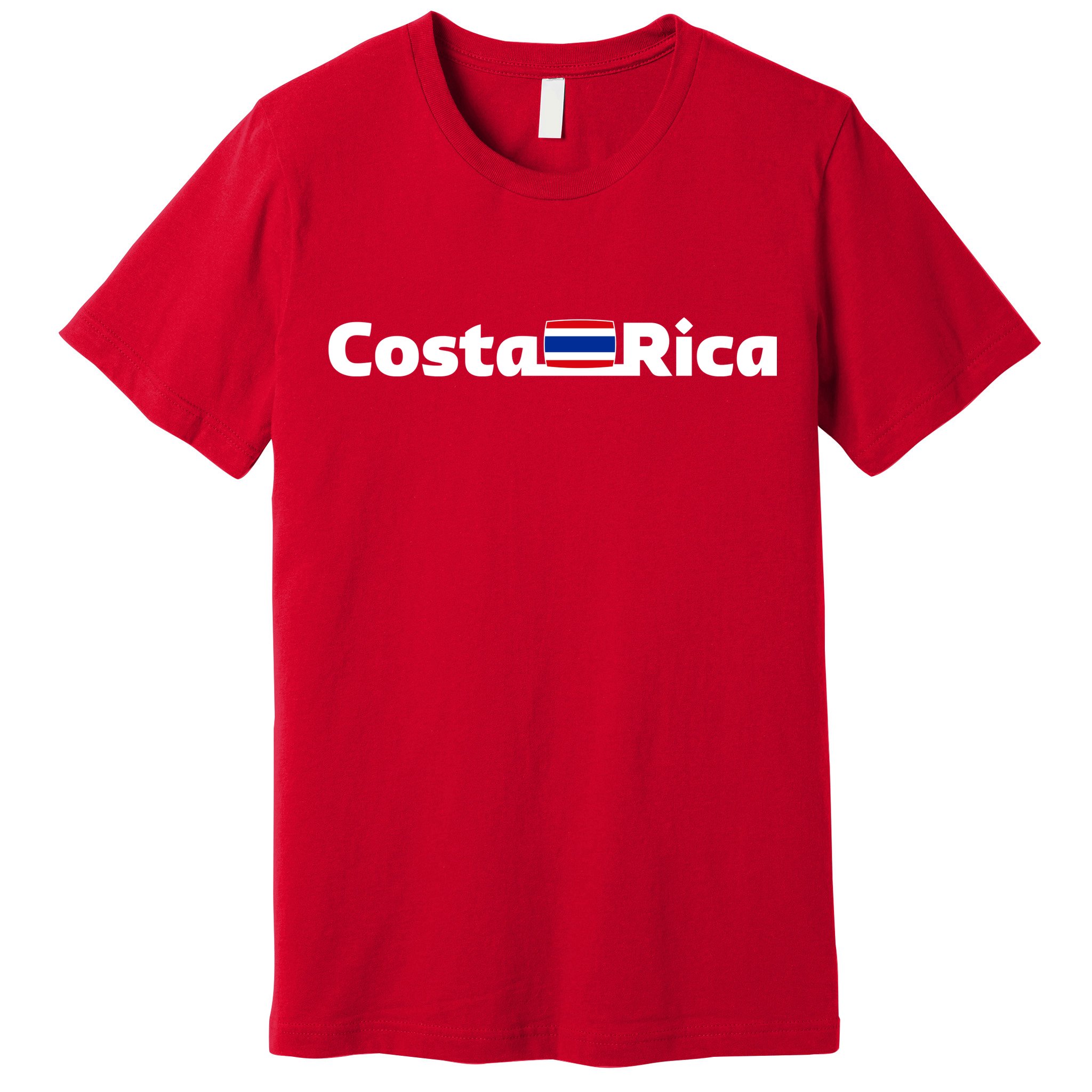 Costa Rica Flag Gift Premium T-Shirt